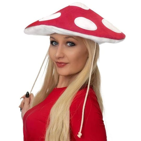 comfycamper-mushroom-hat-costume-fedora-hat-red-cap-women-teens-adult-cosplay-roleplay-halloween-1