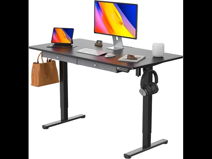 kyspho-adjustable-height-electric-standing-desk-with-double-drawers-48x24-inches-sit-stand-up-desk-c-1