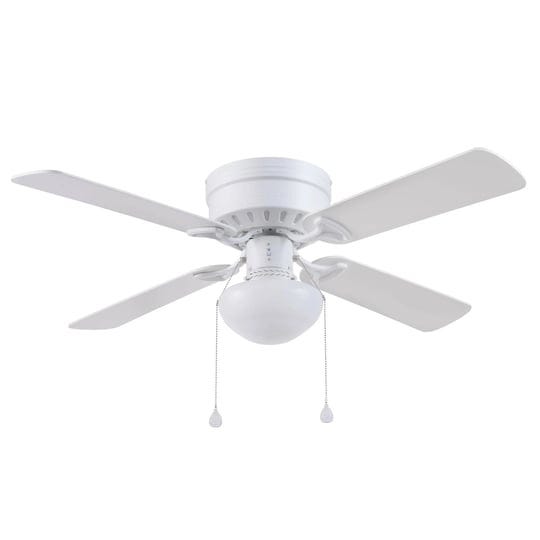 harbor-breeze-armitage-42-in-white-led-indoor-flush-mount-ceiling-fan-with-light-4-blade-1