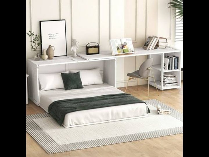 queen-size-murphy-bed-with-rotatable-desk3-in-1-floor-bed-frame-with-cabinet-workstationmurphy-cabin-1