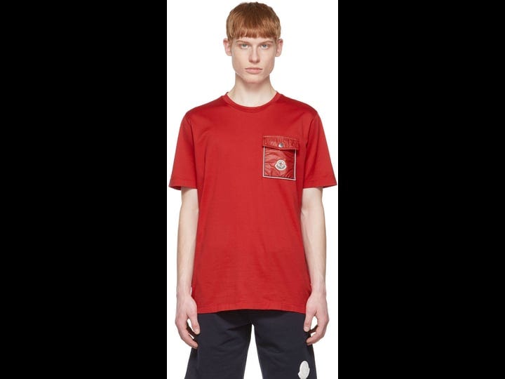 moncler-mens-red-short-sleeve-pocket-t-shirt-1