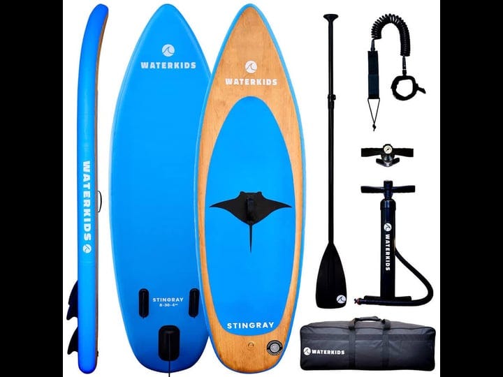 kids-paddle-board-waterkids-8ft-stingray-inflatable-paddle-board-accessory-package-for-children-infl-1