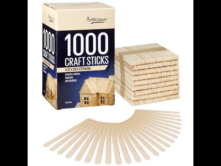 artlicious-1000-natural-wooden-food-grade-popsicle-craft-sticks-1