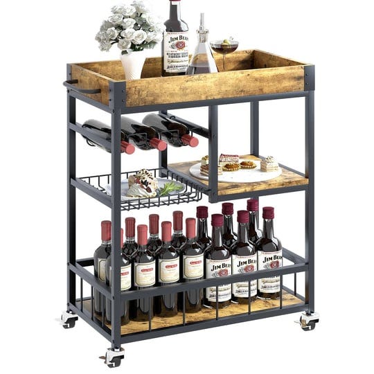 aboxoo-bar-cart-wine-glass-3-with-basket-tier-home-rolling-rack-with-wheels-mobile-kitchen-industria-1