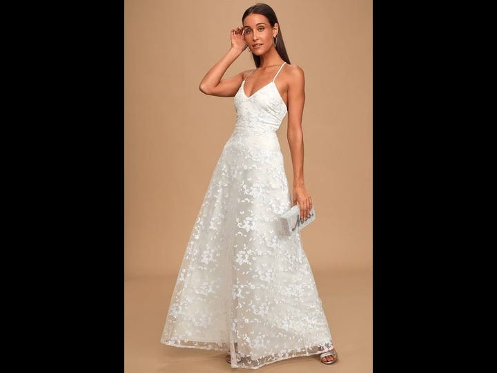 lulus-magically-charming-white-sequin-embroidered-lace-up-maxi-dress-size-small-100-polyester-1