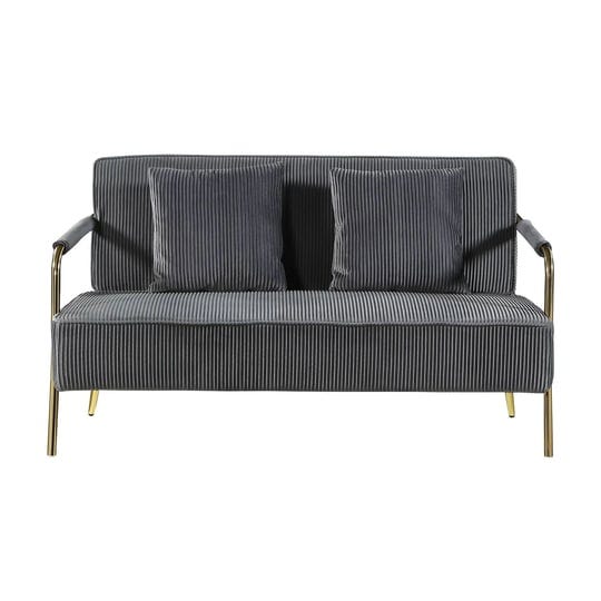 56-width-modern-upholstered-pleated-velvet-loveseat-comfy-2-seater-small-sofa-couch-with-gold-metal--1