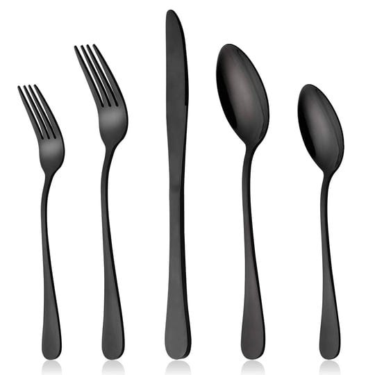 black-silverware-set-lianyu-20-piece-stainless-steel-flatware-cutlery-set-for-4-mirror-finish-dishwa-1