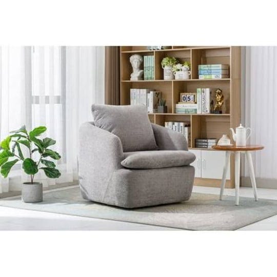 chenille-swivel-barrel-chair-comfy-round-accent-sofa-chair-for-living-room-360-degree-swivel-barrel--1