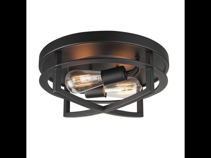 odorpower-black-round-light-flush-mount-ceiling-light-2-bulbs-kit-vintage-industrial-lighting-fixtur-1