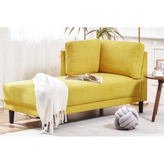 modern-fabric-upholstered-corner-chaise-lounges-yellow-1