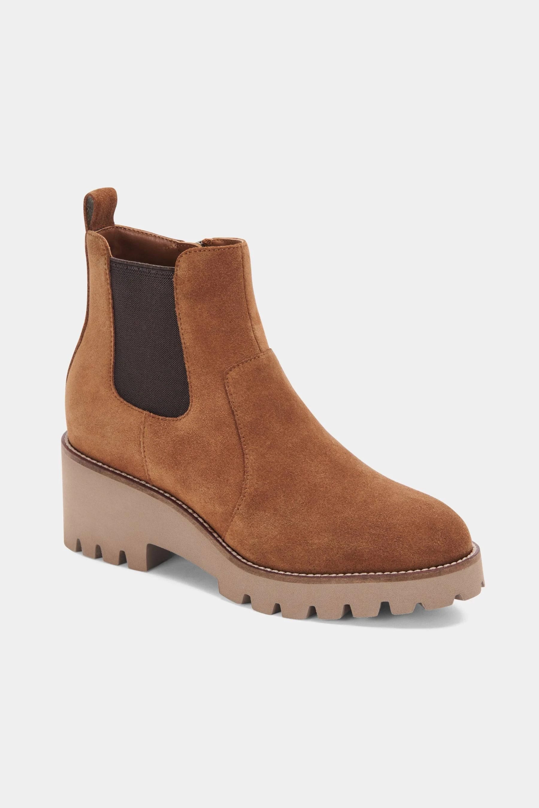 Waterproof Suede Ankle Boot for Fall and Winter | Image