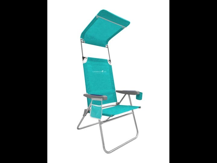 caribbean-joe-high-back-chair-with-canopy-teal-1