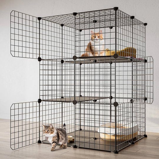 eiiel-3-tier-cat-cage-indoor-enclosure-diy-cat-playpen-catio-detachable-metal-wire-kennels-2lx2wx3h--1