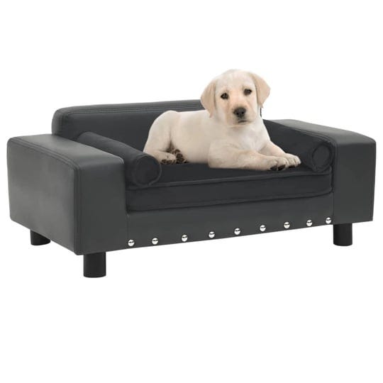 vidaxl-dog-sofa-dark-gray-31-9x16-9x12-2-plush-and-faux-leather-1