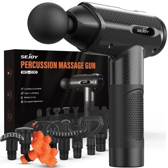 sejoy-muscle-massage-gun-deep-tissue-for-pain-relief-percussion-massager-with-10-massages-heads-1