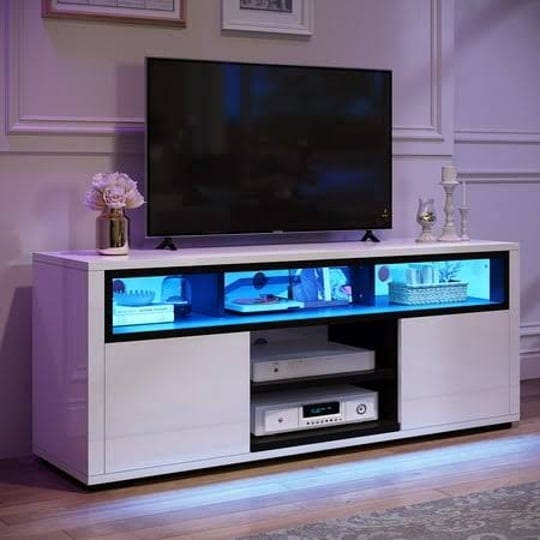dextrus-high-gloss-tv-stand-with-led-ambient-lights-modern-tv-stand-with-open-shelf-storage-cabinet--1