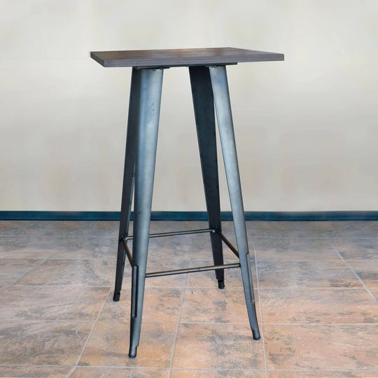 amerihome-loft-rustic-gunmetal-metal-pub-table-with-wood-top-1
