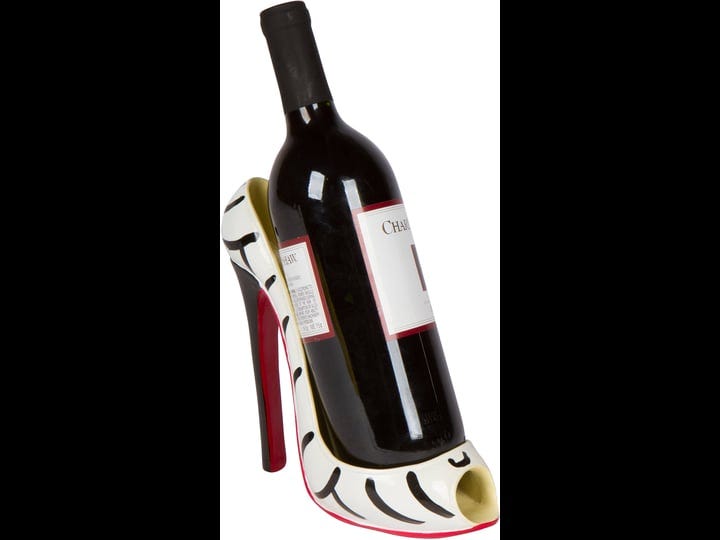 high-heel-wine-bottle-holder-stylish-wine-rack-zebra-print-1