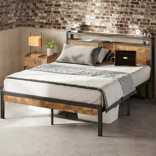 ironck-full-bed-frame-with-storage-headboard-and-charging-station-for-teenagers-vintage-brown-1