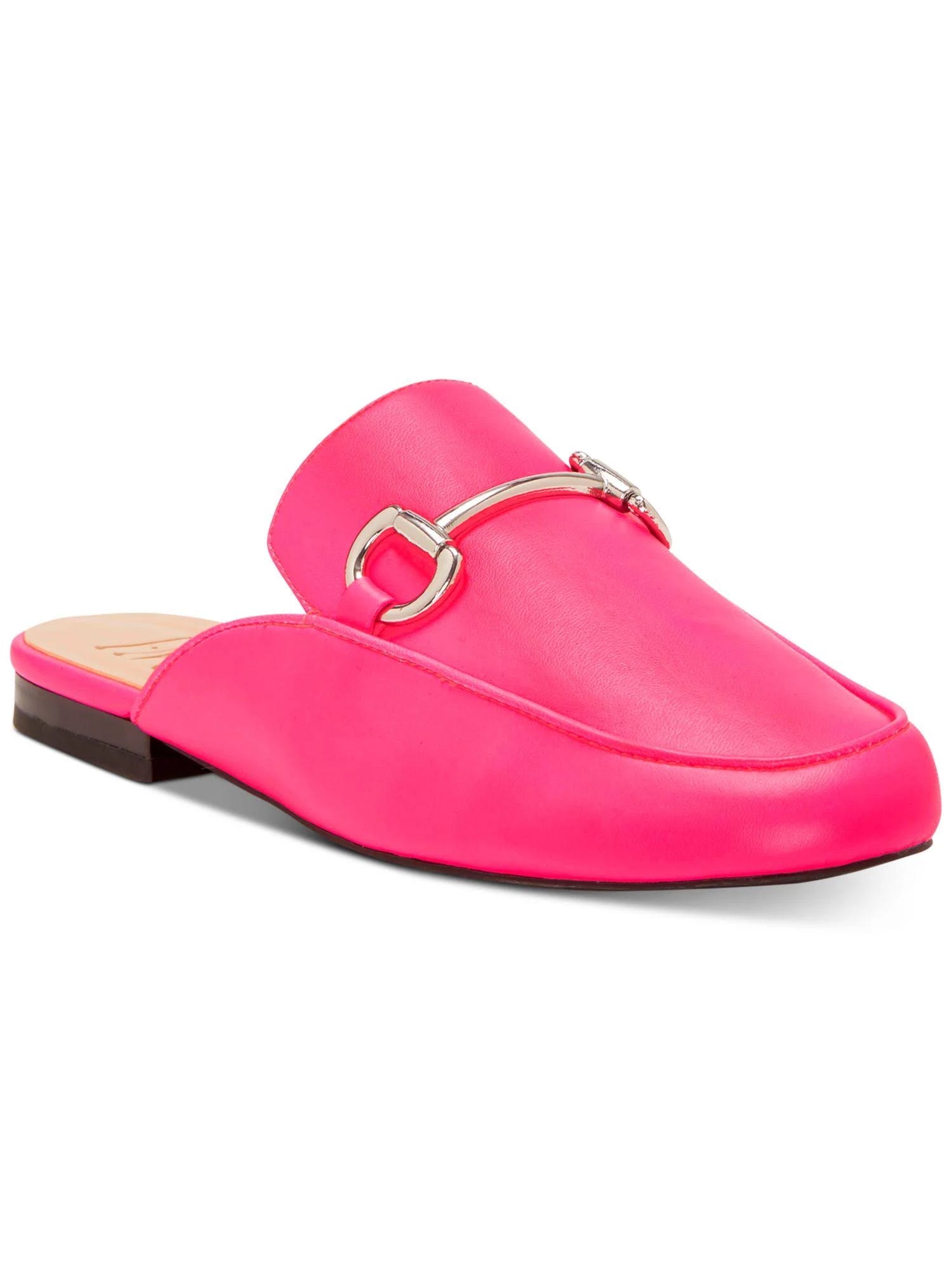 Stylish Hot Pink Women's Slip On Mules | Image