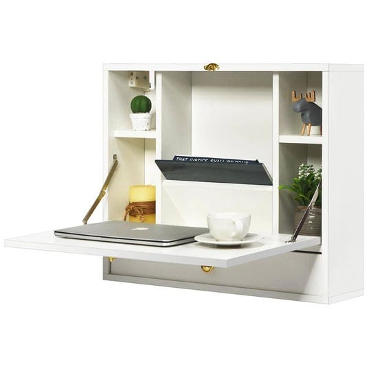 giantex-wall-mounted-desk-multi-function-floating-desk-w-storage-drawer-shelves-wall-mounted-compute-1
