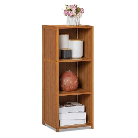 monibloom-bamboo-3-shelves-modern-bookcase-free-standing-books-display-shelf-brown-for-living-room-1