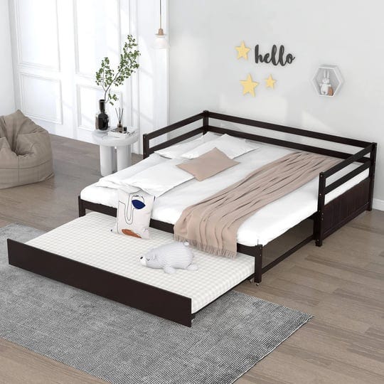 euroco-wood-twin-size-daybed-convertible-double-twin-size-platform-bed-with-trundle-espresso-size-tw-1