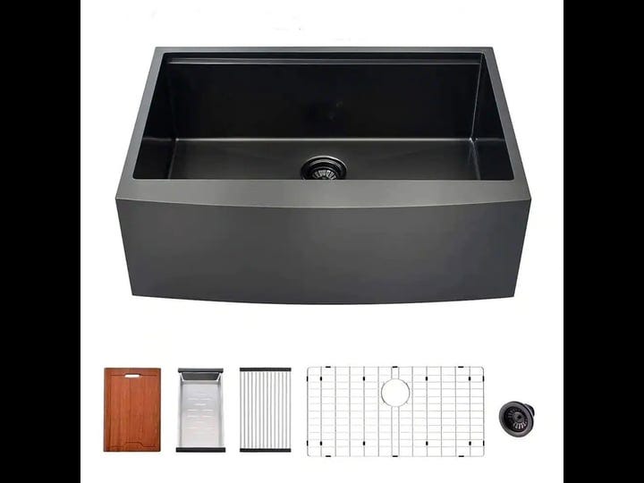 matte-black-stainless-steel-33-in-single-bowl-farmhouse-apron-kitchen-sink-with-accessory-kit-1