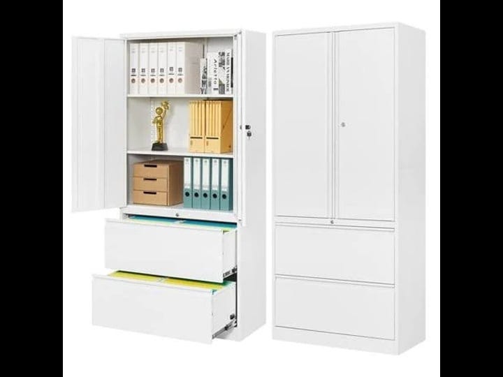 fesbos-2-drawer-lateral-file-cabinet-metal-storage-cabinet-with-drawers-locking-file-cabinet-with-st-1
