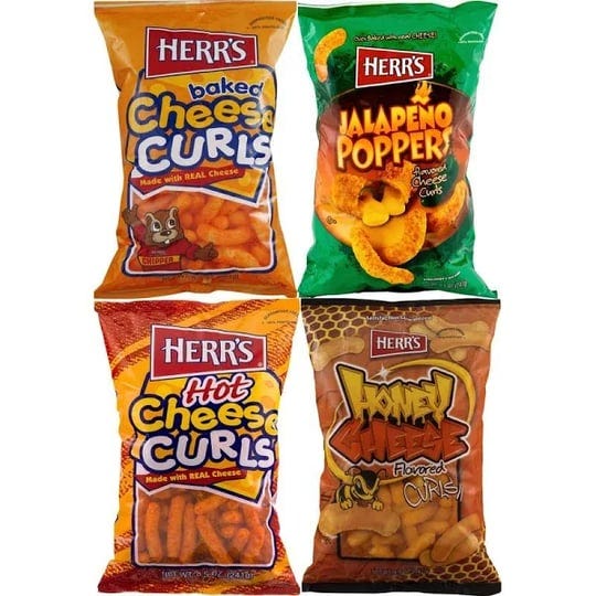 herrs-cheese-curls-hot-cheese-curls-honey-cheese-curls-jalapeno-poppers-variety-4-pack-1