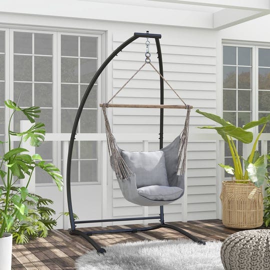 outsunny-hammock-chair-stand-c-shape-hanging-heavy-duty-metal-frame-hammock-stand-for-hanging-hammoc-1