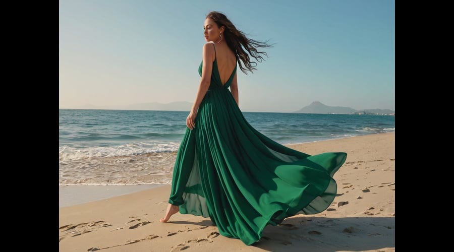 Emerald-Green-Flowy-Dress-1