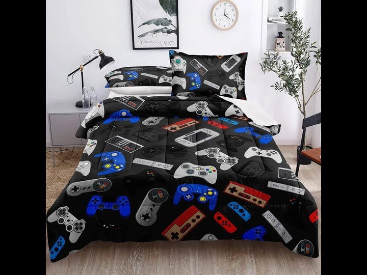 lris-bedding-boys-gamer-comforter-twin-size-kids-children-game-room-decor-video-game-gamer-comforter-1