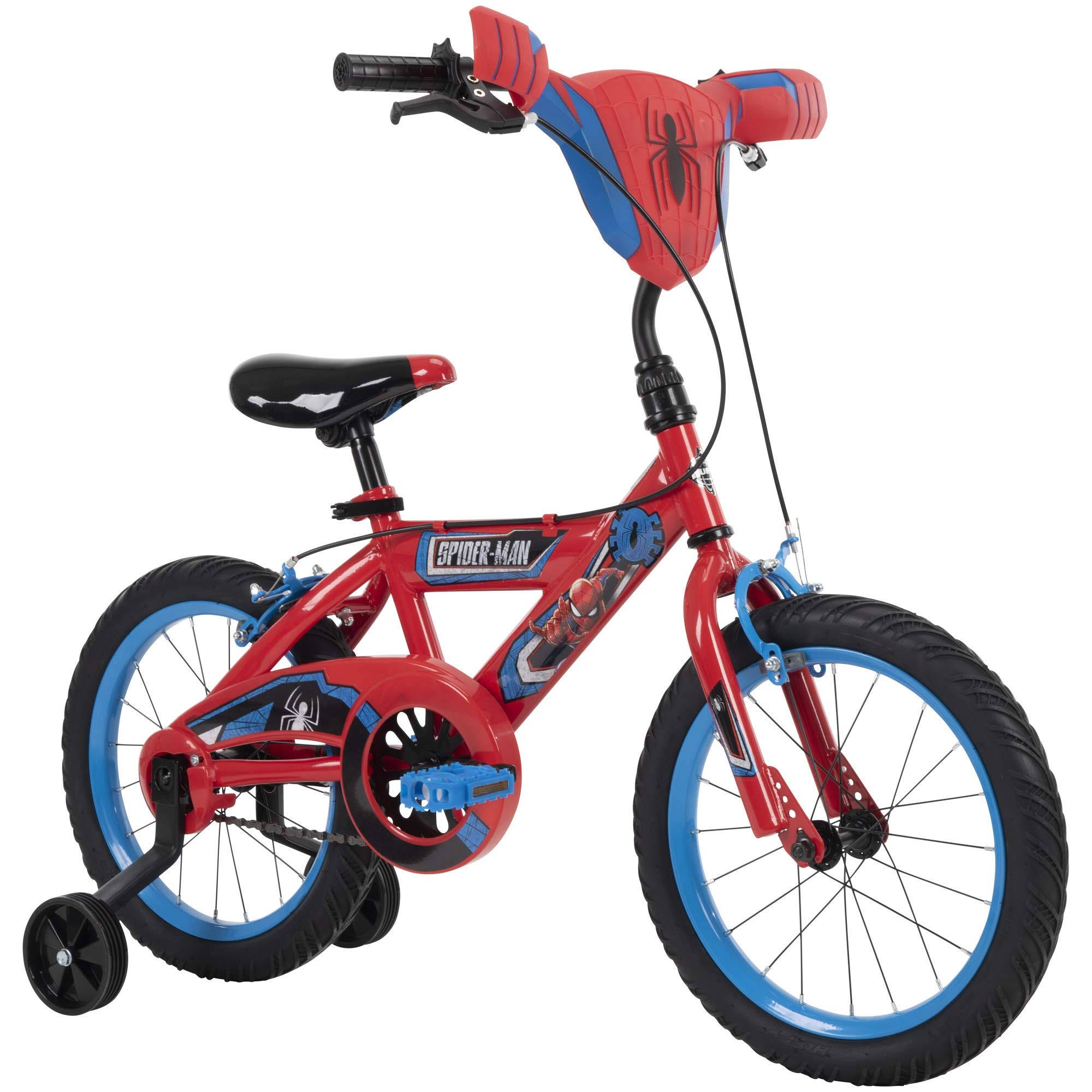 Spider-Man Red Framed Kid's Bike with Quick Connect Assembly | Image