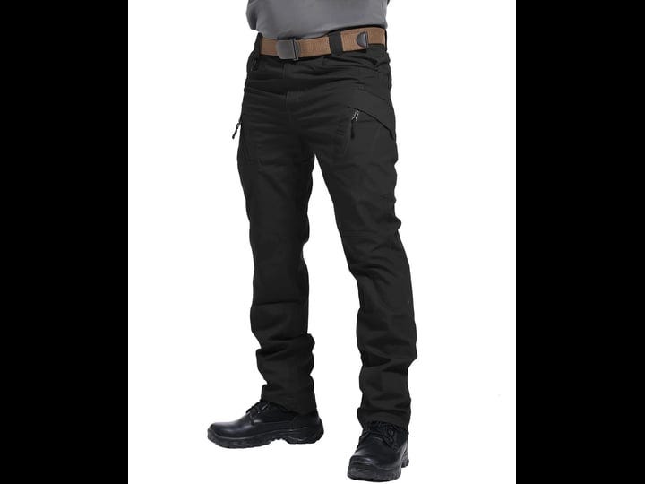 garwoden-mens-cargo-pants-work-tactical-pants-cotton-outdoor-combat-military-rip-stop-with-9-pockets-1