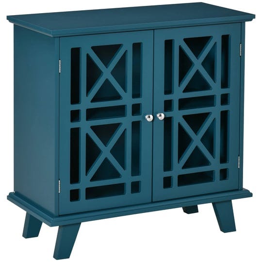 homcom-storage-cabinet-with-fretwork-doors-shelf-modern-sideboard-buffet-blue-1