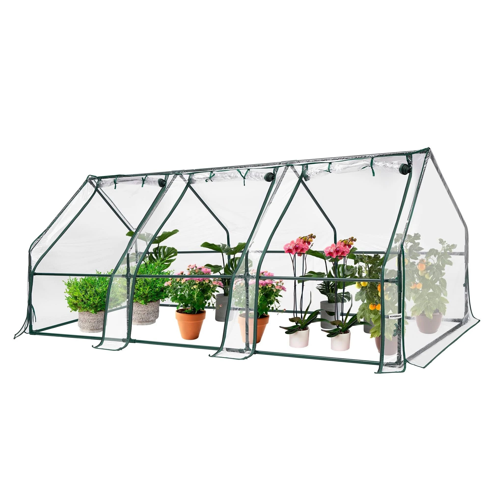Indoor/Outdoor VIVOSUN Portable Mini Greenhouse for Year-Round Planting | Image