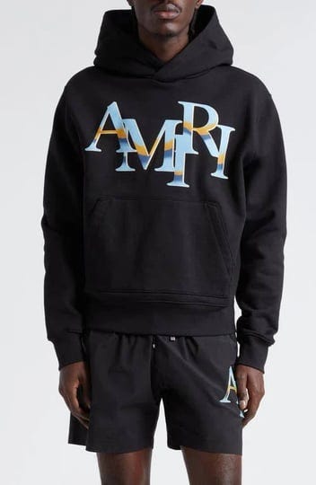 amiri-chrome-staggered-logo-hoodie-in-black-1