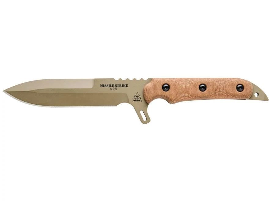 Tactical Fixed Blade Knife with Coyote Tan Blade | Image