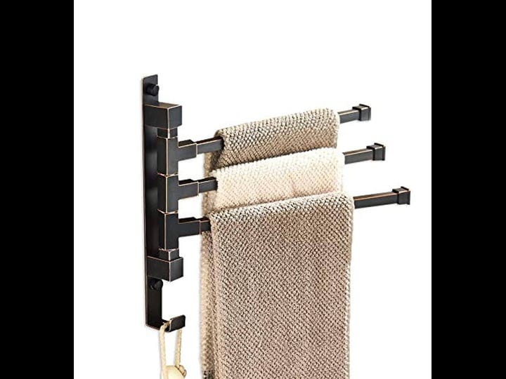 elloallo-oil-rubbed-bronze-swing-out-towel-racks-for-bathroom-holder-wall-mounted-towel-bars-with-ho-1