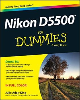 Nikon D5500 For Dummies | Cover Image