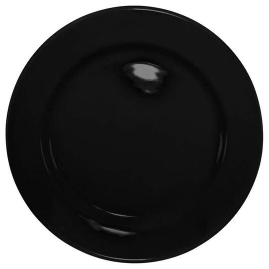 international-tableware-ca-8-b-cancun-9-black-stoneware-rolled-edge-wide-rim-plate-24-case-1