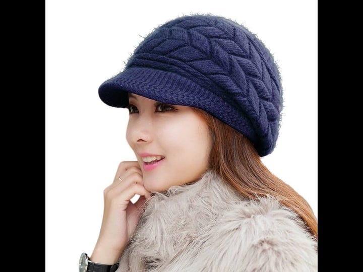 hindawi-womens-winter-hat-warm-knit-wool-ski-snow-caps-with-visor-1