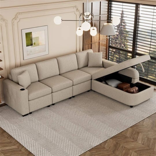 l-shaped-couch-sectional-sofa-with-storage-chaise-cup-holder-usb-ports-beige-1