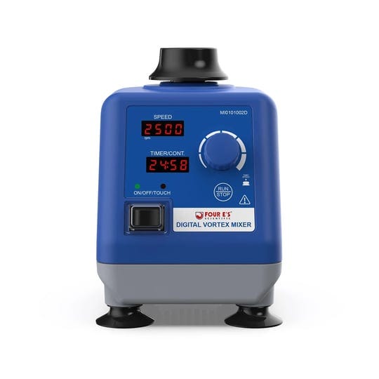 four-es-scientific-led-digital-vortex-mixer-speed-0-3000rpm-orbital-diameter-6mm-50-60hz-touch-timer-1