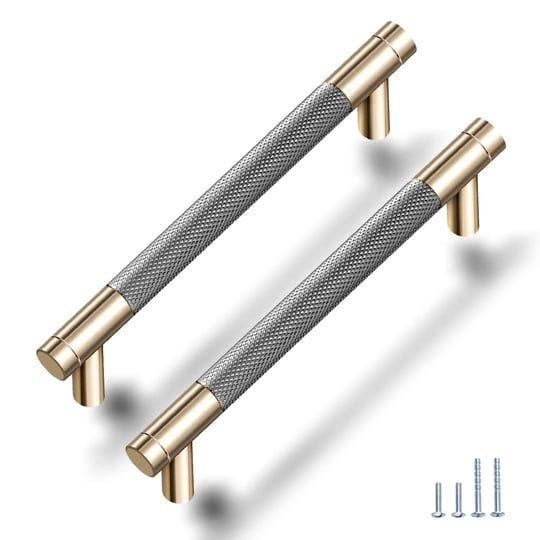 gutuwellea-12-pack-7-1-2-inch-192-mm-gold-and-grey-cabinet-handles-cabinet-pulls-aluminum-handles-kn-1