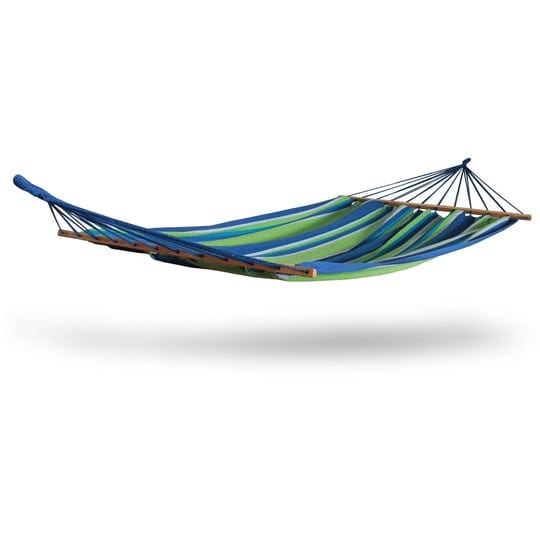 hammaka-woven-hammock-with-spreader-bar-green-1