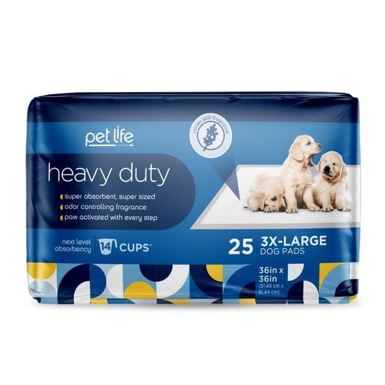 pet-life-unlimited-dog-pads-heavy-duty-3xl-25ct-1