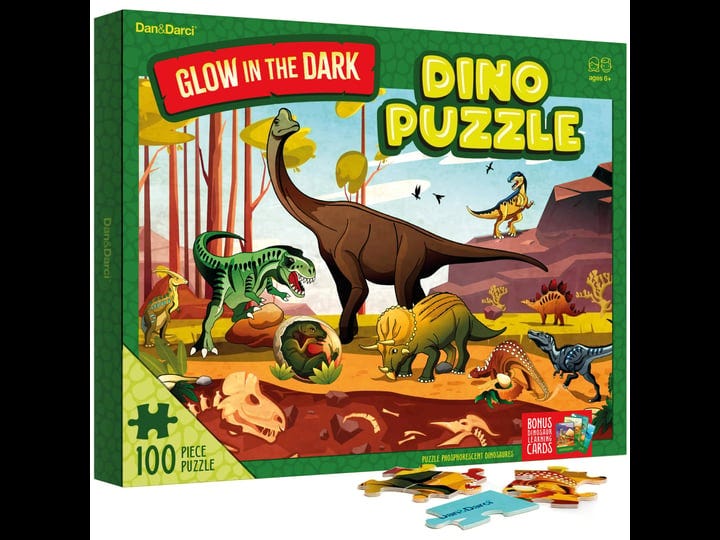 glow-in-the-dark-100-piece-dinosaur-puzzle-for-kids-dinosaurs-jigsaw-puzzles-toys-for-boys-girls-age-1