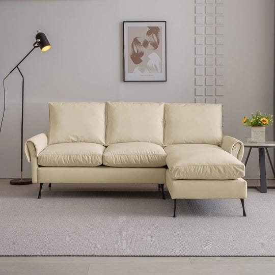 technical-leather-upholstery-l-shaped-sofa-couch-with-reversible-chaise-lounge-beige-1